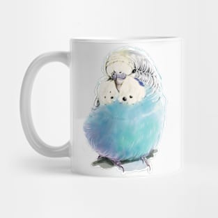 Watercolor Parrot Mug